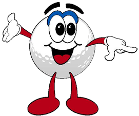 Golf fore fun character 